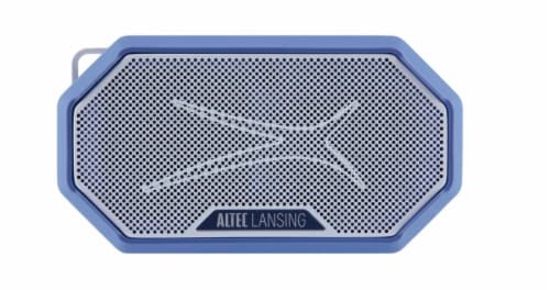 Altec Lansing HydraMini 2.0 Wireless Speaker - Peri With White Perspective: front