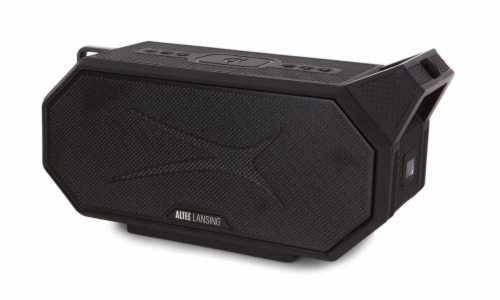 Altec Lansing HydraBoom 2.0 Wireless Speaker - Black With Grey Perspective: front
