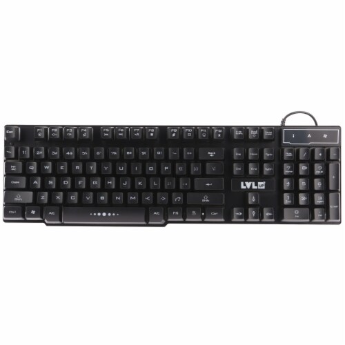 Pro Gaming Keyboard Perspective: front