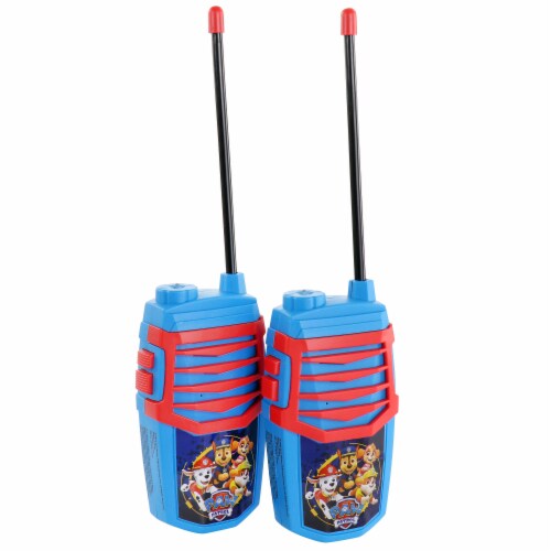 Paw Patrol 2 Piece Walkie Talkie Set with Built in Flashlight One Size Dillons Food Stores