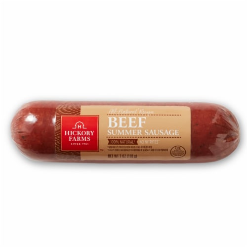 Hickory Farms All Natural Beef Summer Sausage, 7 oz - Fred Meyer