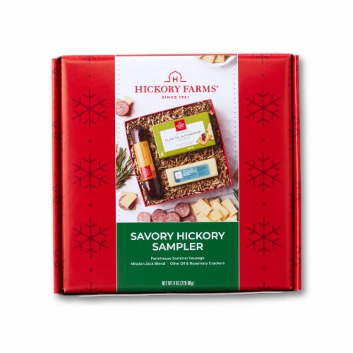 Hickory Farms Savory Hickory Sampler Perspective: front