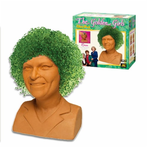 Chia Pet® The Golden Girls Rose Decorative Planter Perspective: front
