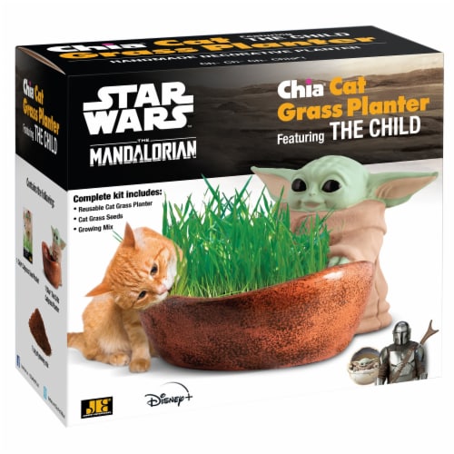 Chia Pet Star Wars: The Mandalorian-The Child Floating, Terra Cotta