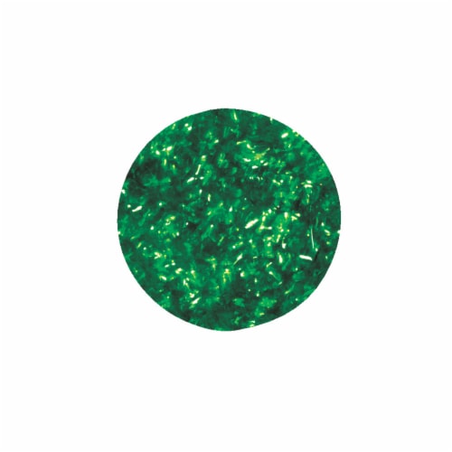 DecoPac Green Edible Glitter Perspective: front
