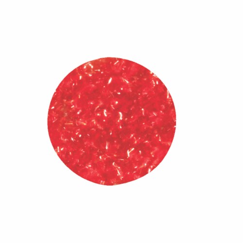 DecoPac Red Edible Glitter Perspective: front
