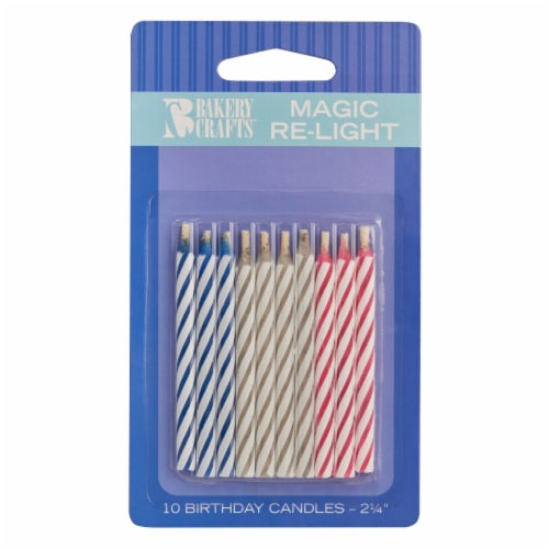 Bakery Crafts Magic Re-Light Birthday Candles Perspective: front