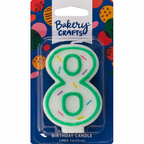 Bakery Crafts #8 Sprinkle Candle Perspective: front