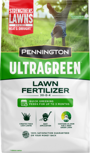 Pennington UltraGreen® 30-0-4 Lawn Fertilizer Perspective: front