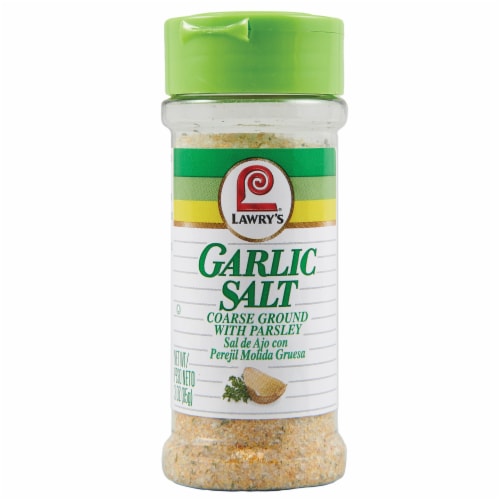 Lawry's® Garlic Salt with Parsley Seasoning Perspective: front