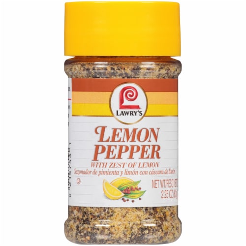 Lawry's Lemon Pepper Blend Perspective: front