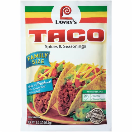 Mccormick Less Sodium Taco Seasoning, 12 pk / 1 oz - Ralphs