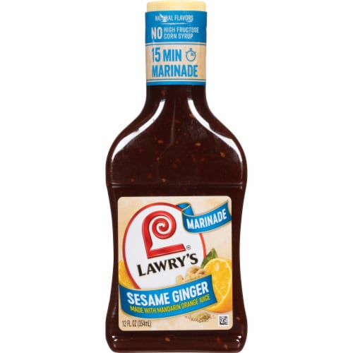 Lawry's Sesame & Ginger Marinade Perspective: front