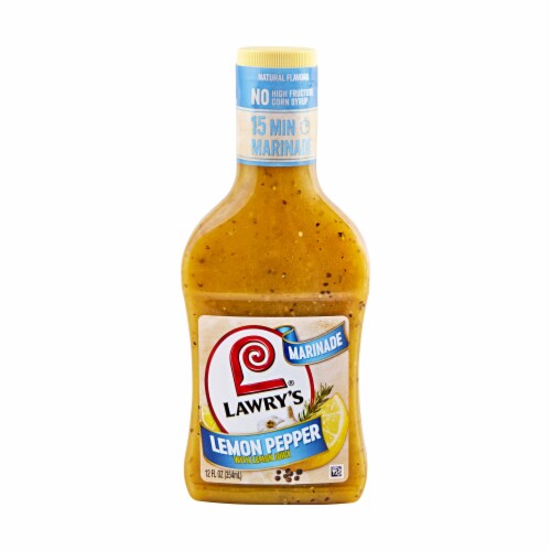 Lawry's Lemon Pepper With Lemon Marinade Perspective: front