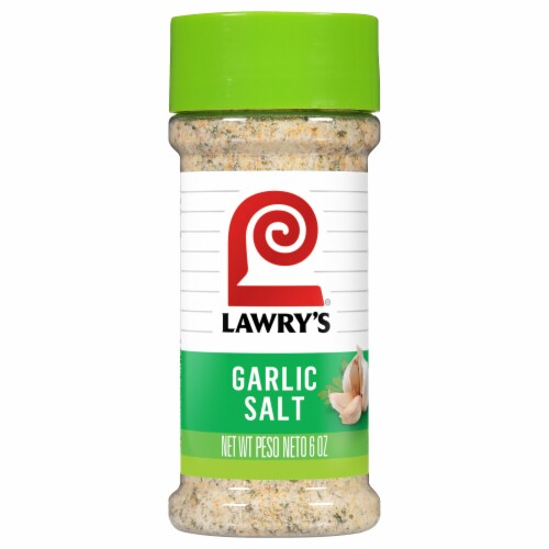 Lawry's Coarse Ground With Parsley Garlic Salt Perspective: front