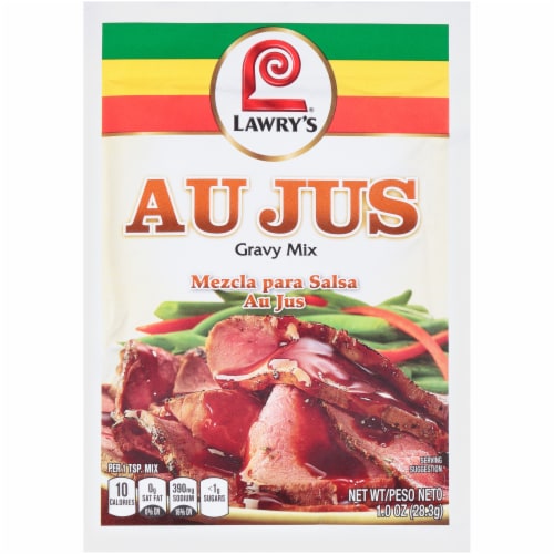 Lawry's Au Jus Gravy Mix Perspective: front