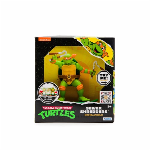 Teenage Mutant Ninja Turtles® Sewer Shredders™ Michelangelo Action Figure Perspective: front