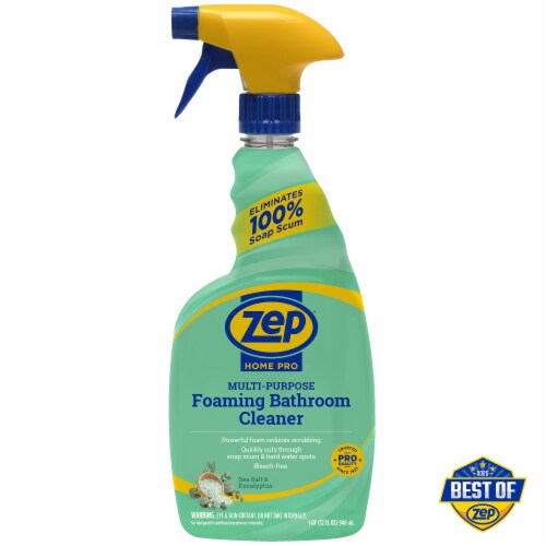 Zep® Home Pro Multi-Purpose Foaming Bathroom Cleaner Perspective: front