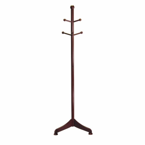 Winsome Wood Coat Tree With 6 Pegs Antique Walnut 94672, 1 Smith’s