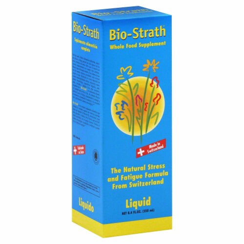 Bio-Strath® Natural Stress & Fatigue Formula Liquid Perspective: front