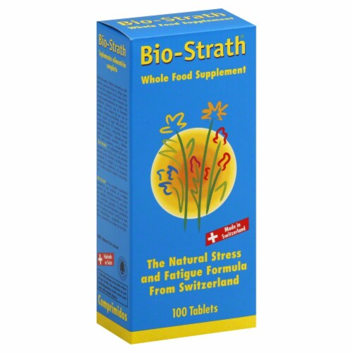 Bio Strath® Whole Food Supplement Tabs Perspective: front