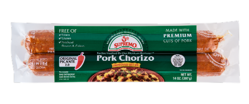 VV Supremo Foods Pork Chorizo Perspective: front