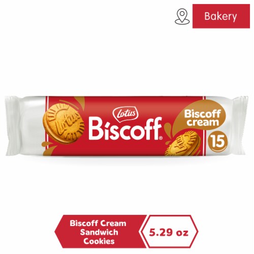 Lotus Biscoff® Sandwich Cookies Perspective: front