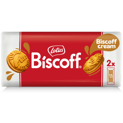 Lotus Biscoff® Cream Sandwich Cookies Perspective: front
