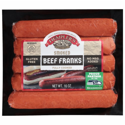 Hempler's® Beef Franks Perspective: front