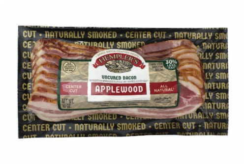 Hempler's® Uncured Center Cut Applewood Smoked Bacon Perspective: front
