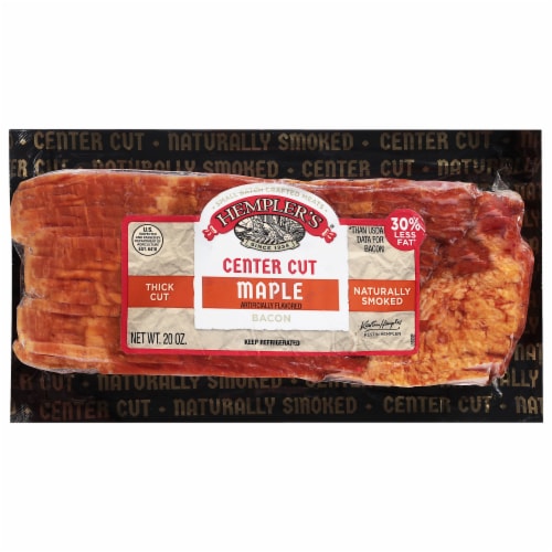 Hempler's® Center Cut Maple Bacon Perspective: front
