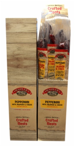 Hempler's® Jalapeno and Cheese Pepperoni Perspective: front