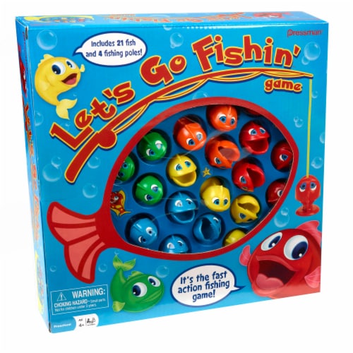 Pressman Let's Go Fishin'™ Game Perspective: front