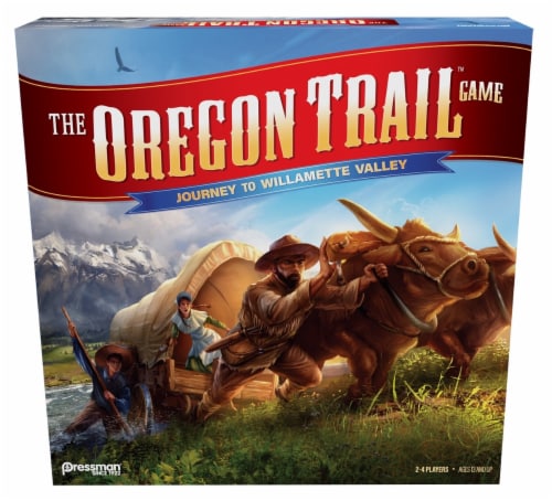 Pressman Oregon Trail Journey to Willamette Valley Game Perspective: front