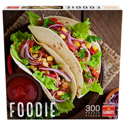 Goliath Foodie Taco Puzzle Perspective: front