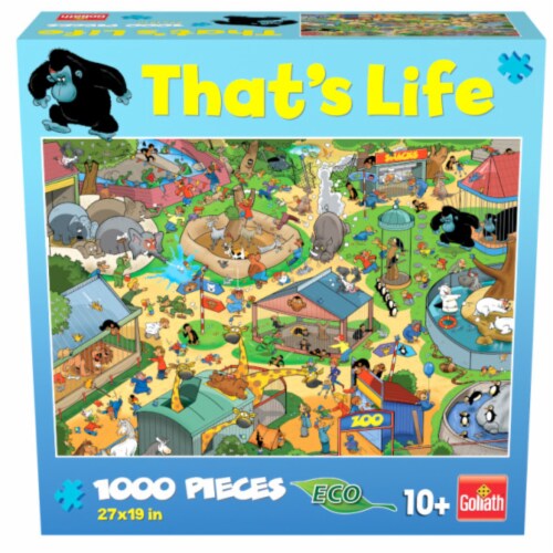 Goliath That's Life The Zoo Puzzle Perspective: front