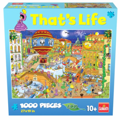 Goliath That's Life The Venice Puzzle Perspective: front