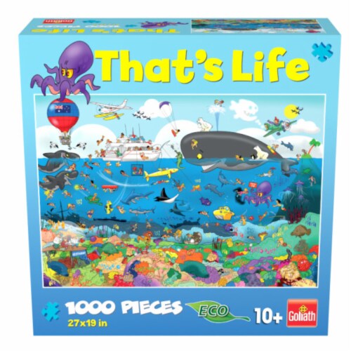Goliath That's Life The Great Barrier Reef Puzzle Perspective: front