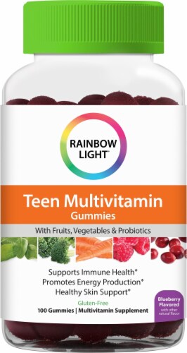 Rainbow Light Teen Multivitamin Gummies Perspective: front