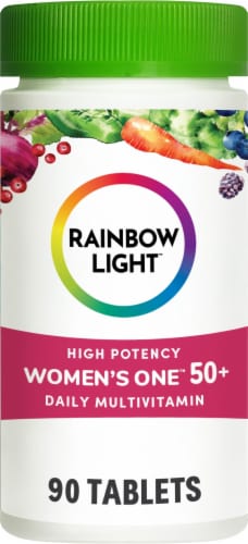 Rainbow Light High Potency Women's Daily Vitamin Perspective: front
