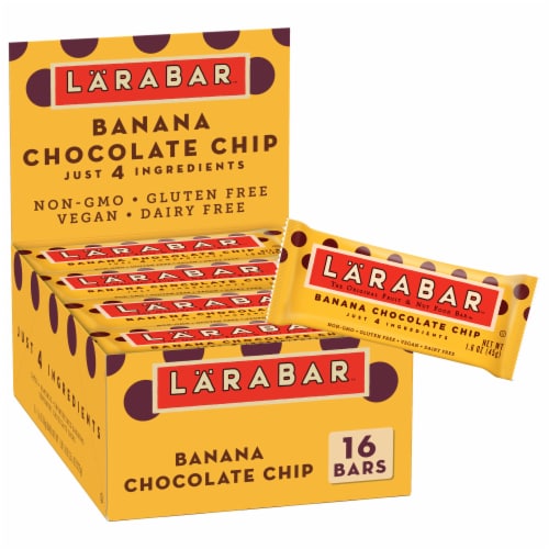 Larabar™ Banana Chocolate Chip Fruit & Nut Bars Perspective: front