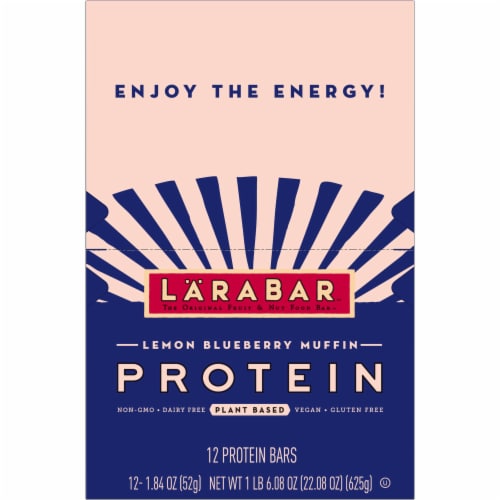 Larabar™ Lemon Blueberry Muffin Protein Bars Perspective: front