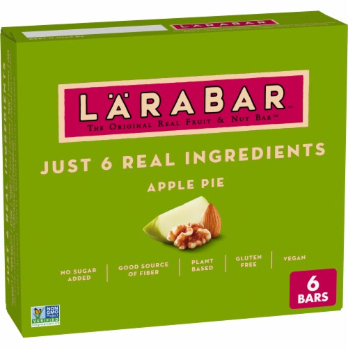 Larabar Apple Pie Fruit and Nut bars Perspective: front