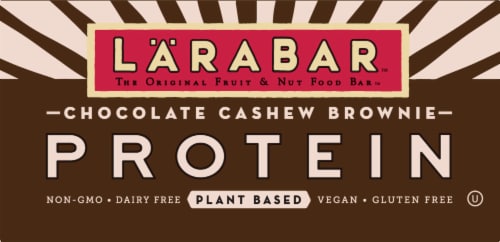 Larabar™ Chocolate Cashew Brownie Protein Bars Perspective: front