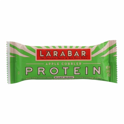 Larabar Apple Cobbler Protein Bar Perspective: front