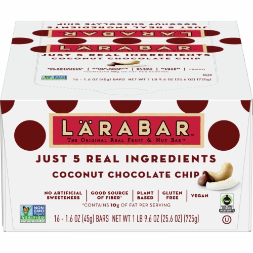 Larabar™ Coconut Chocolate Chip Bars Perspective: front