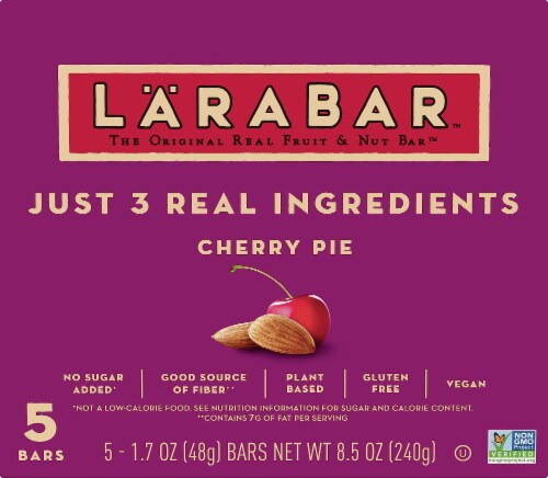 Larabar™ Cherry Pie Fruit & Nut Bars Perspective: front