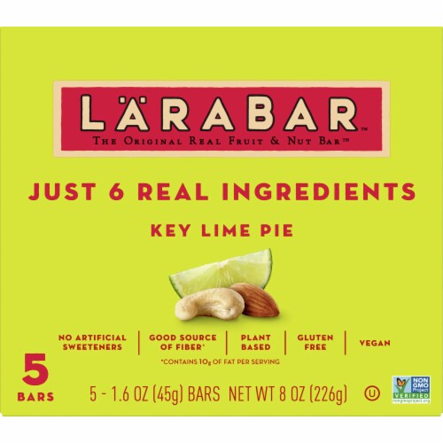 Larabar Key Lime Pie Fruit & Nut Bars Perspective: front