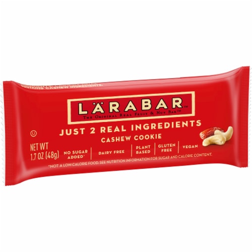 Larabar™ Cashew Cookie Fruit & Nut Bar Perspective: front