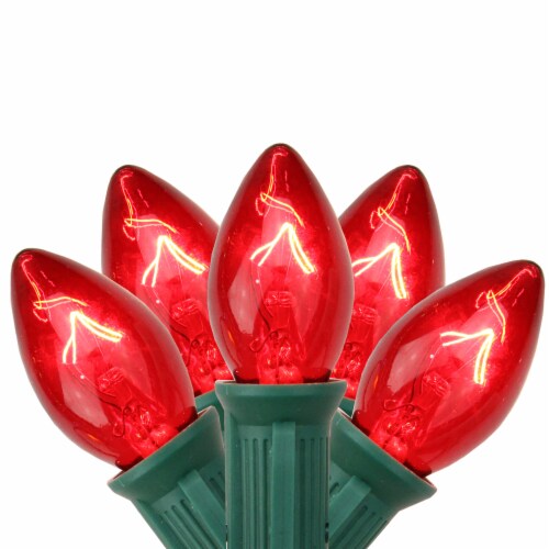 Red C7 Led Christmas Lights 